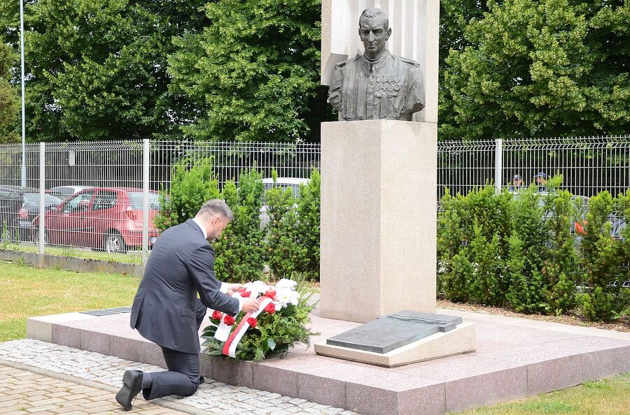 Uroczystości na uczelni im. rtm. Pileckiego. Fot. Janusz Ślęzak (IPN)