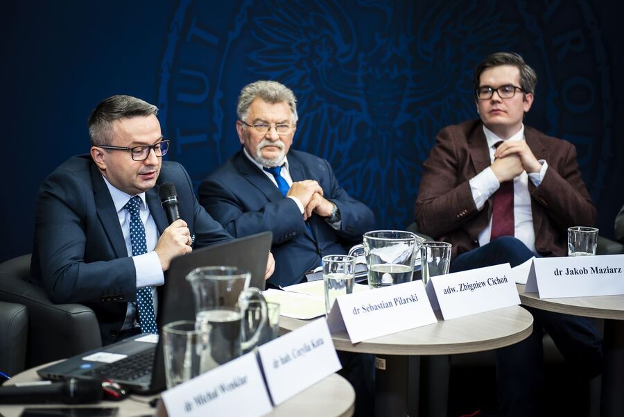 Konferencja naukowa o wymiarze sprawiedliwości w stanie wojennym. Fot. Agnieszka Masłowska (IPN)