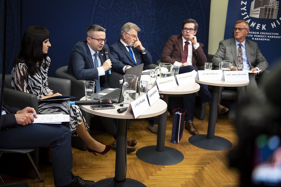 Konferencja naukowa o wymiarze sprawiedliwości w stanie wojennym. Fot. Agnieszka Masłowska (IPN)