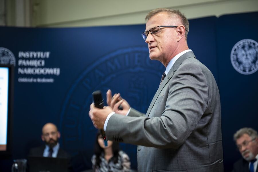 Konferencja naukowa o wymiarze sprawiedliwości w stanie wojennym. Fot. Agnieszka Masłowska (IPN)