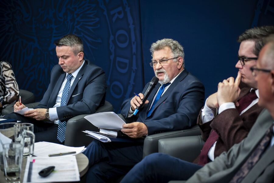 Konferencja naukowa o wymiarze sprawiedliwości w stanie wojennym. Fot. Agnieszka Masłowska (IPN)