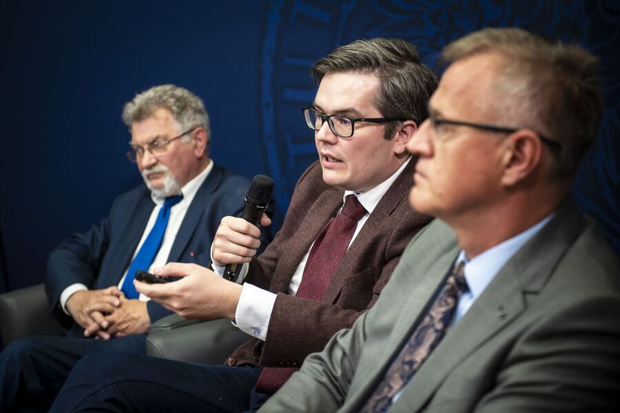 Konferencja naukowa o wymiarze sprawiedliwości w stanie wojennym. Fot. Agnieszka Masłowska (IPN)