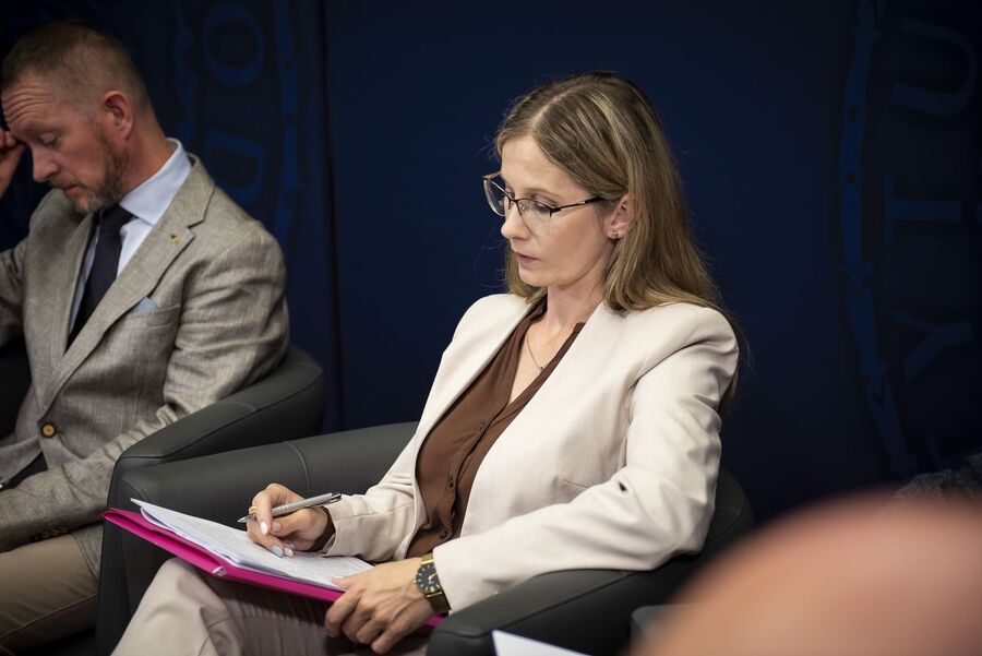 Konferencja naukowa o wymiarze sprawiedliwości w stanie wojennym. Fot. Agnieszka Masłowska (IPN)