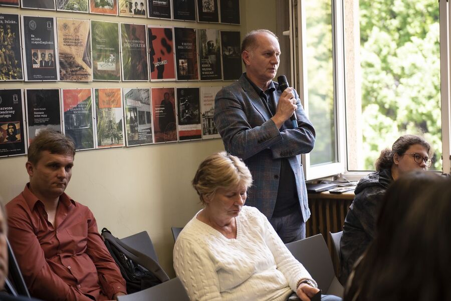 Konferencja naukowa o wymiarze sprawiedliwości w stanie wojennym. Fot. Agnieszka Masłowska (IPN)