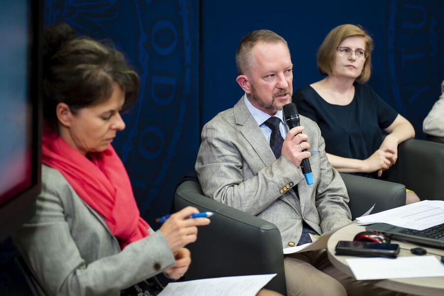 Konferencja naukowa o wymiarze sprawiedliwości w stanie wojennym. Fot. Agnieszka Masłowska (IPN)