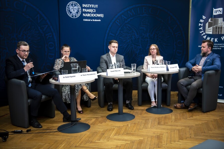 Konferencja naukowa „Wymiar sprawiedliwości w stanie wojennym i jego ofiary”. Fot. Agnieszka Masłowska (IPN)