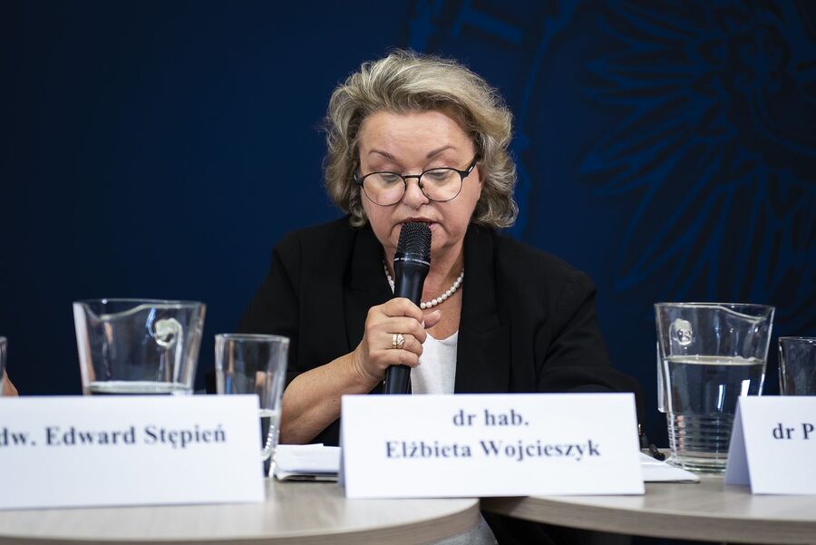 Konferencja naukowa o wymiarze sprawiedliwości w stanie wojennym. Fot. Agnieszka Masłowska (IPN)