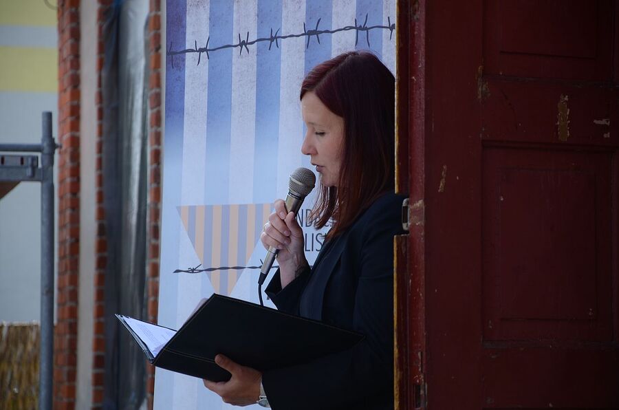 Uroczystość w w Brzeszczach Borze. Fot. Janusz Ślęzak (IPN)