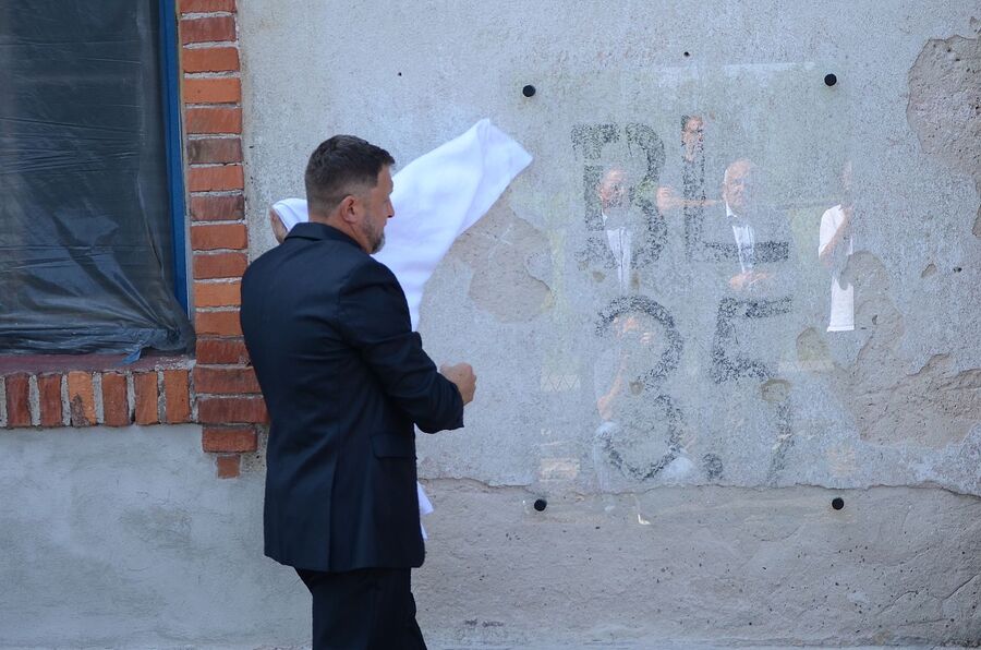 Uroczystość w w Brzeszczach Borze. Fot. Janusz Ślęzak (IPN)