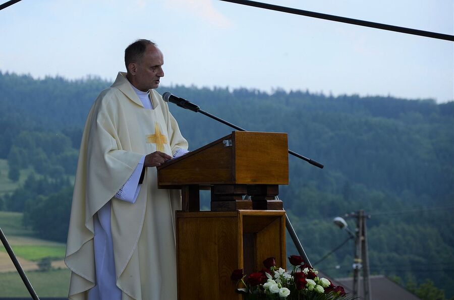 Uroczystości w związku z 80. rocznicą pacyfikacji Krzeczowa. Fot. Janusz Ślęzak (IPN)