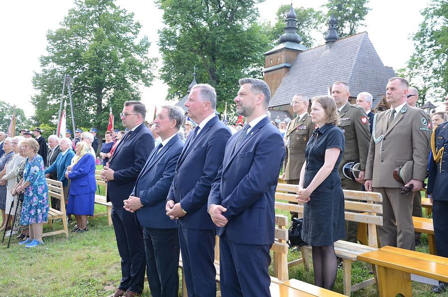 Uroczystości w związku z 80. rocznicą pacyfikacji Krzeczowa. Fot. Janusz Ślęzak (IPN)