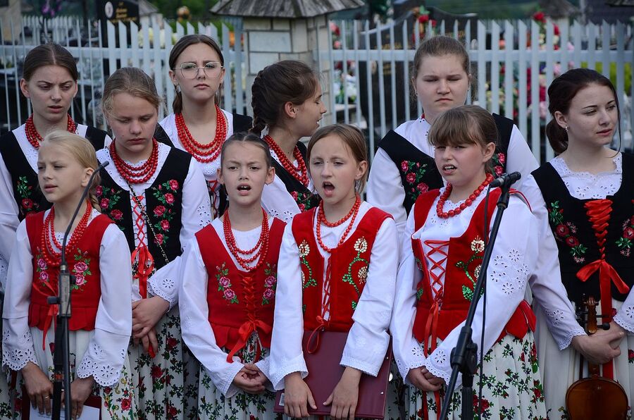 Uroczystości w związku z 80. rocznicą pacyfikacji Krzeczowa. Fot. Janusz Ślęzak (IPN)