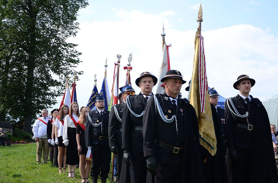 Uroczystości w związku z 80. rocznicą pacyfikacji Krzeczowa. Fot. Janusz Ślęzak (IPN)