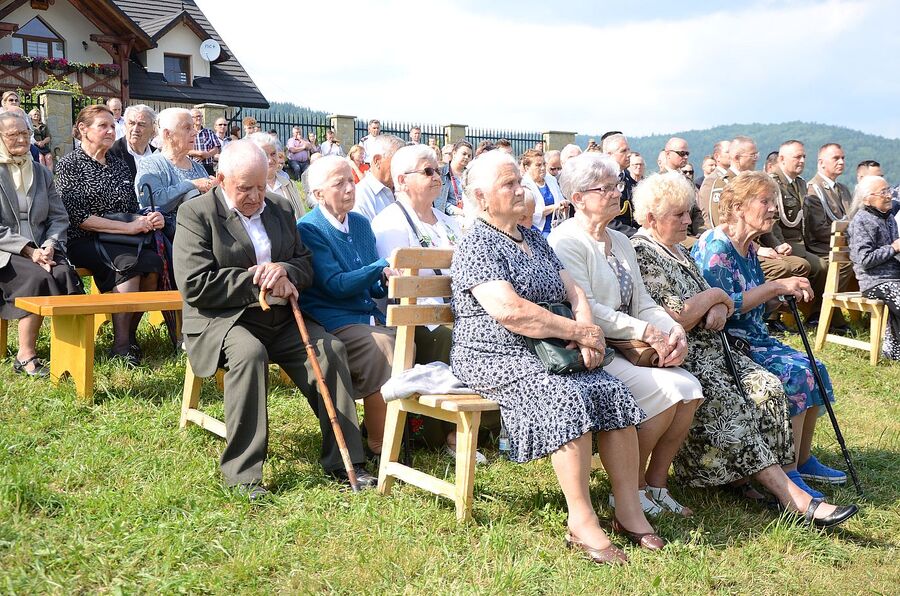 Uroczystości w związku z 80. rocznicą pacyfikacji Krzeczowa. Fot. Janusz Ślęzak (IPN)