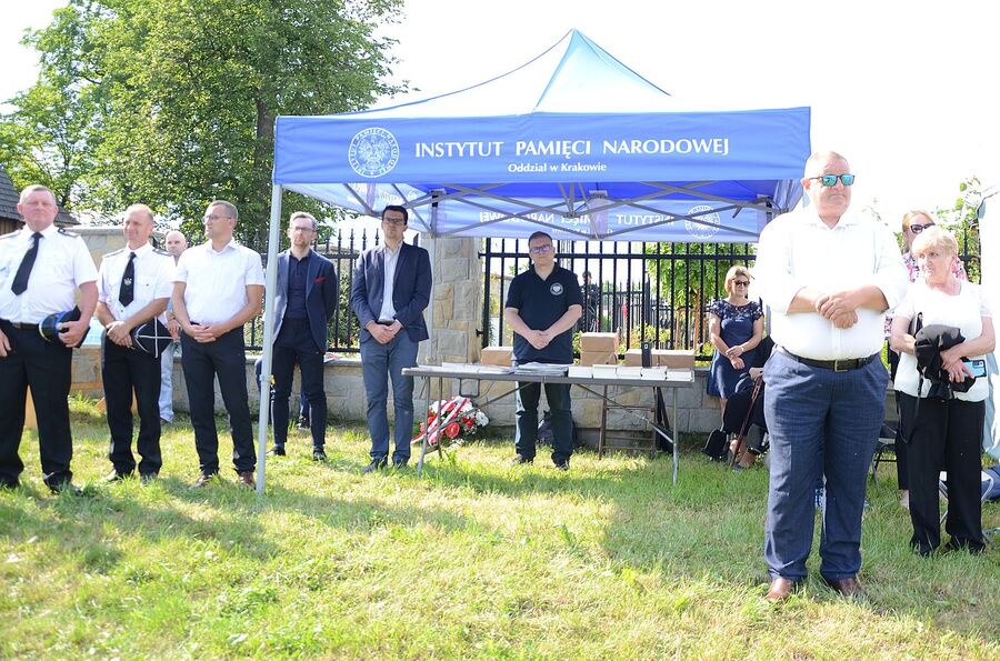 Uroczystości w związku z 80. rocznicą pacyfikacji Krzeczowa. Fot. Janusz Ślęzak (IPN)
