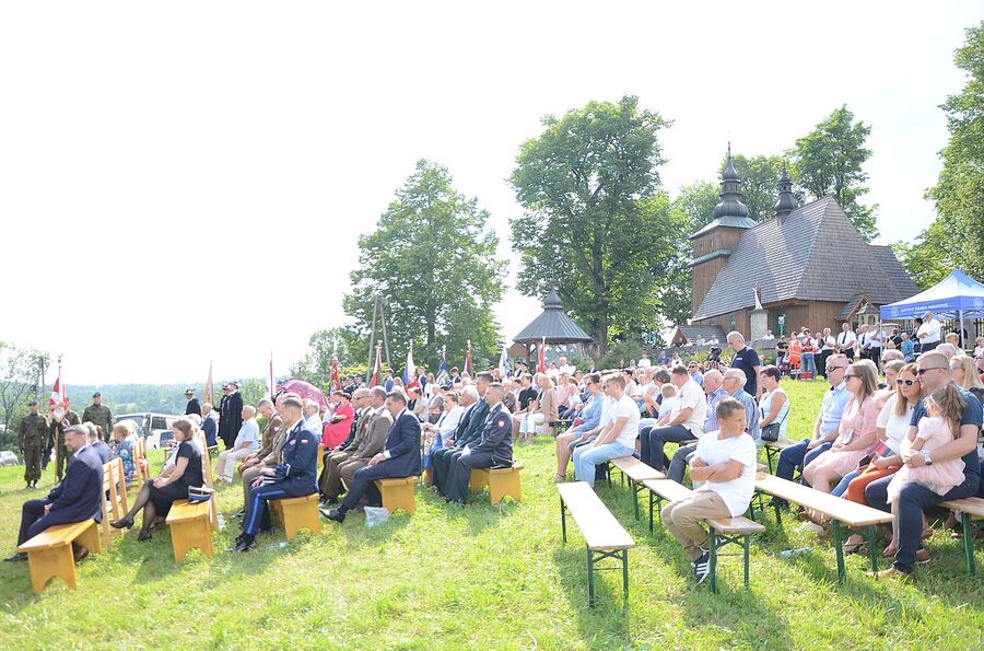 Uroczystości w związku z 80. rocznicą pacyfikacji Krzeczowa. Fot. Janusz Ślęzak (IPN)