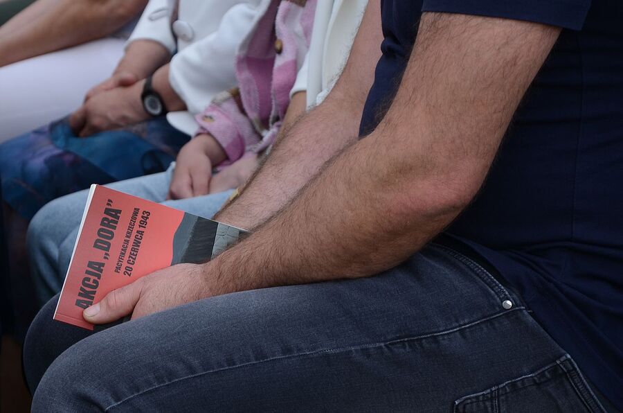 Uroczystości w związku z 80. rocznicą pacyfikacji Krzeczowa. Fot. Janusz Ślęzak (IPN)