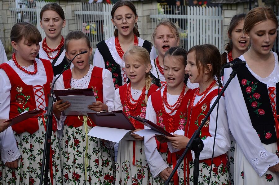 Uroczystości w związku z 80. rocznicą pacyfikacji Krzeczowa. Fot. Janusz Ślęzak (IPN)
