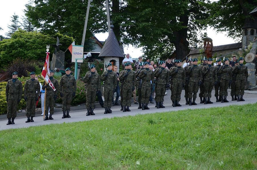 Uroczystości w związku z 80. rocznicą pacyfikacji Krzeczowa. Fot. Janusz Ślęzak (IPN)