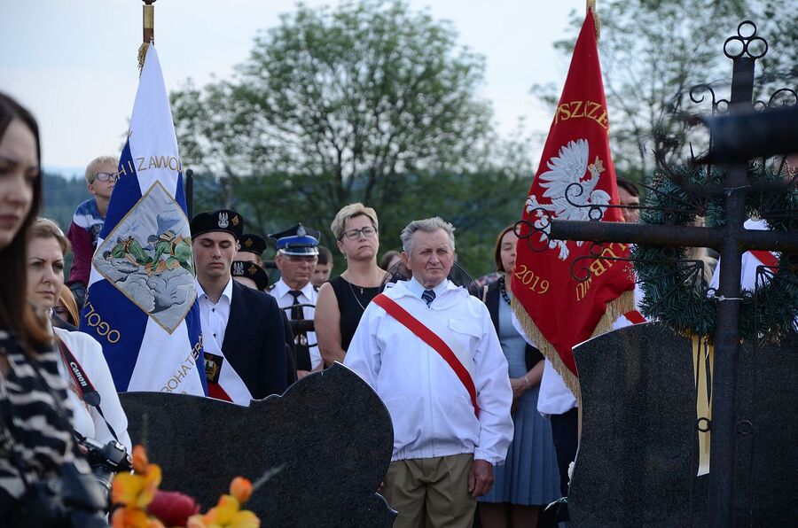 Uroczystości w związku z 80. rocznicą pacyfikacji Krzeczowa. Fot. Janusz Ślęzak (IPN)