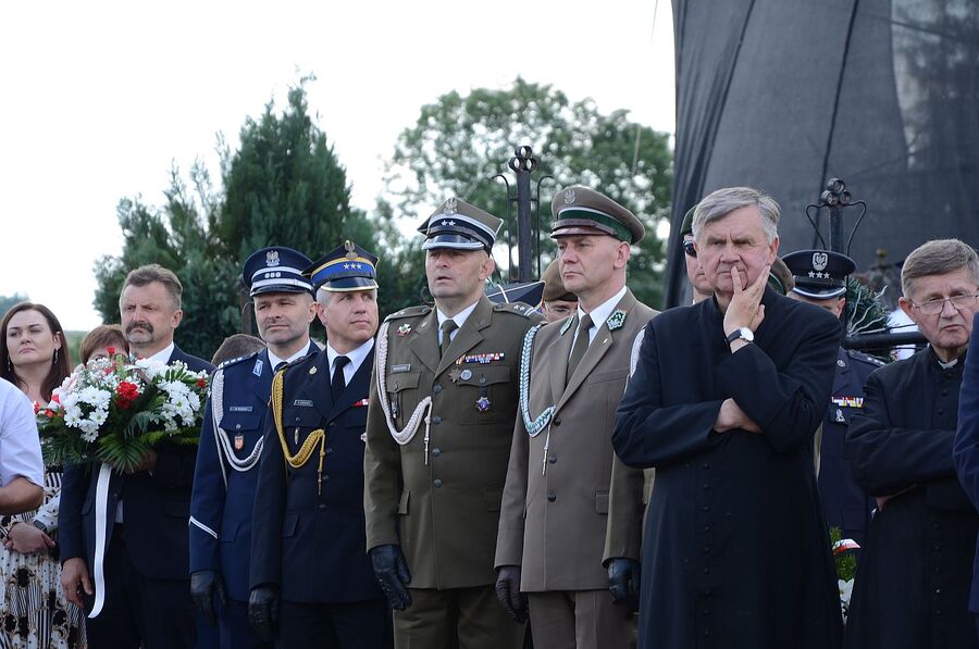 Uroczystości w związku z 80. rocznicą pacyfikacji Krzeczowa. Fot. Janusz Ślęzak (IPN)