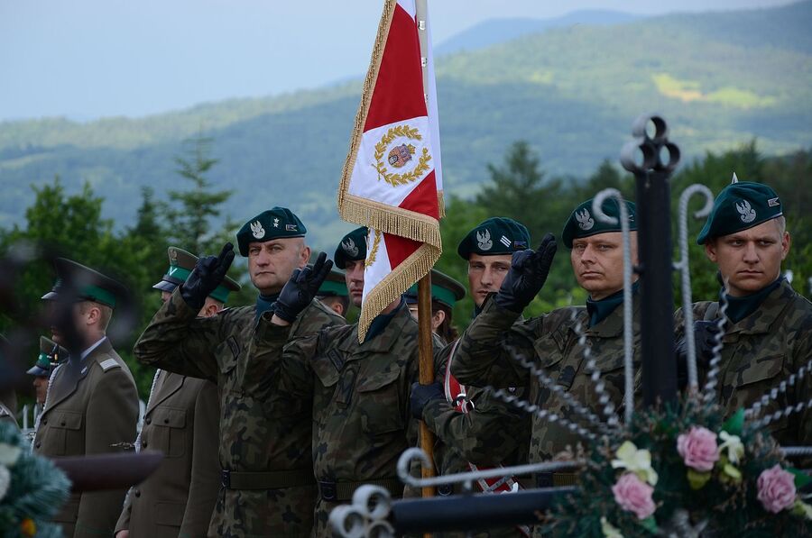 Uroczystości w związku z 80. rocznicą pacyfikacji Krzeczowa. Fot. Janusz Ślęzak (IPN)