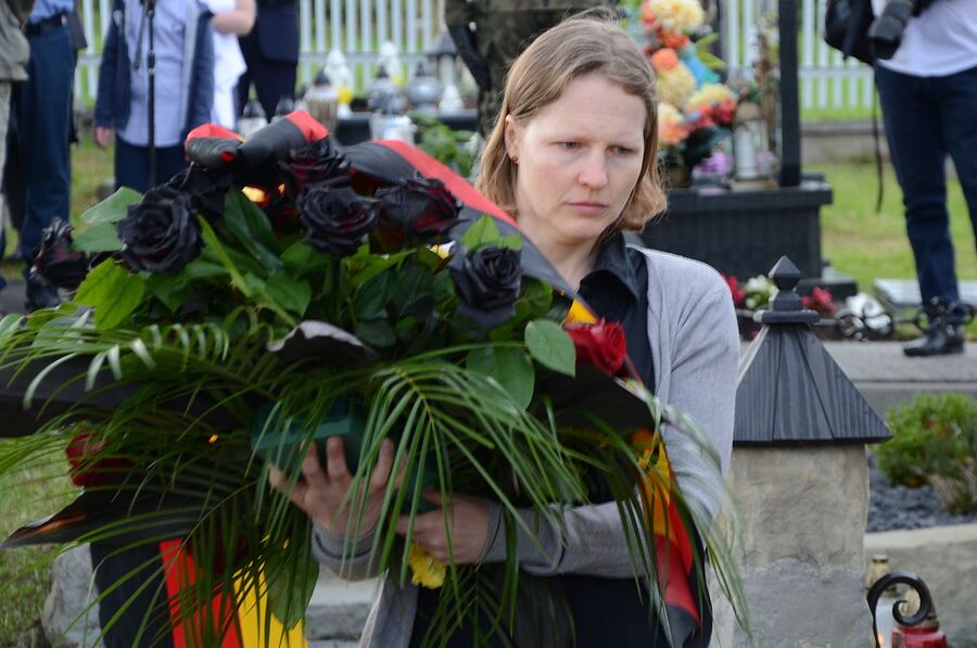 Uroczystości w związku z 80. rocznicą pacyfikacji Krzeczowa. Fot. Janusz Ślęzak (IPN)