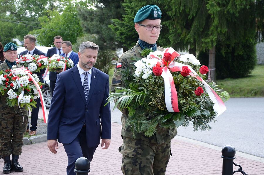 Uroczystości w związku z 80. rocznicą pacyfikacji Krzeczowa. Fot. Janusz Ślęzak (IPN)