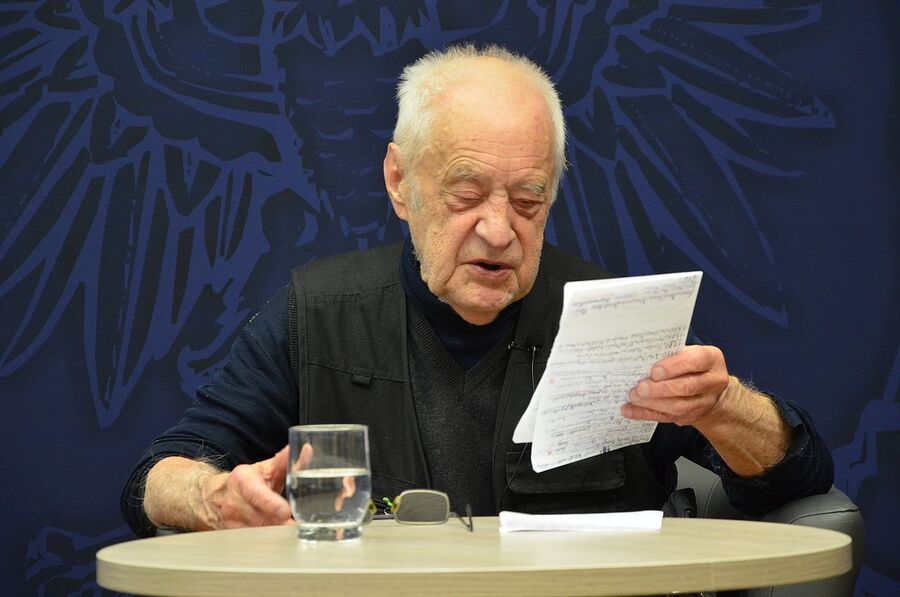 Spotkanie z Adamem Macedońskim. Fot. Janusz Ślęzak (IPN)