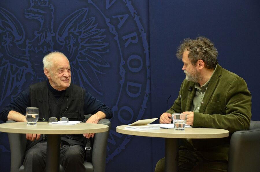 Spotkanie z Adamem Macedońskim. Fot. Janusz Ślęzak (IPN)