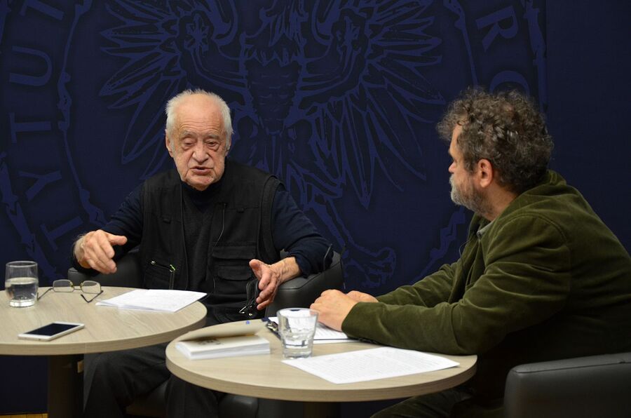 Spotkanie z Adamem Macedońskim. Fot. Janusz Ślęzak (IPN)