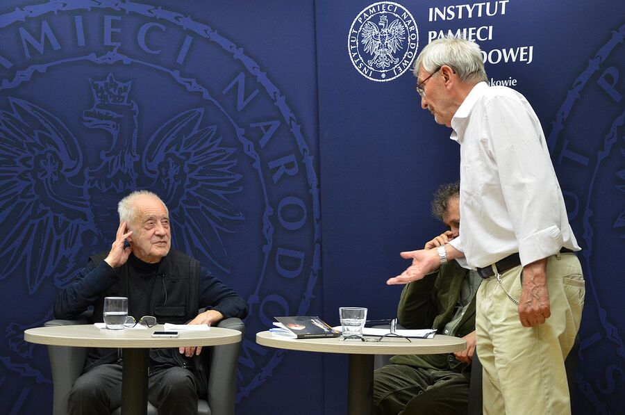 Spotkanie z Adamem Macedońskim. Fot. Janusz Ślęzak (IPN)