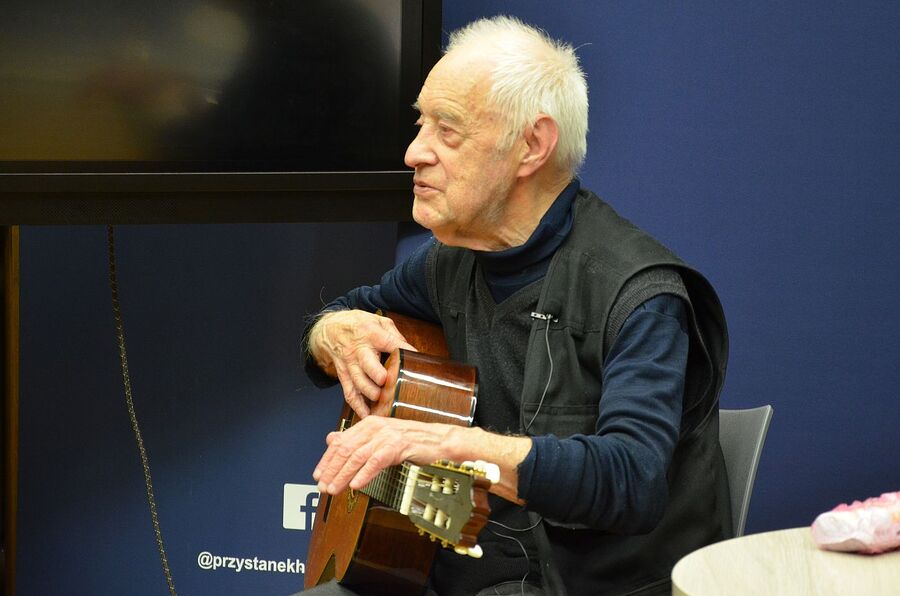 Spotkanie z Adamem Macedońskim. Fot. Janusz Ślęzak (IPN)