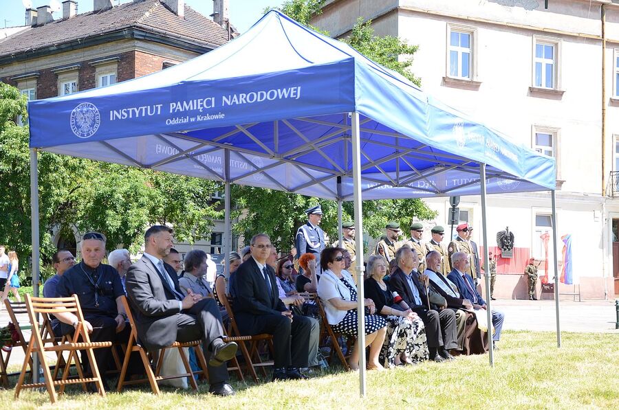 79. rocznica akcji Koppe. Uroczystości w Krakowie. Fot. Janusz Ślęzak (IPN)