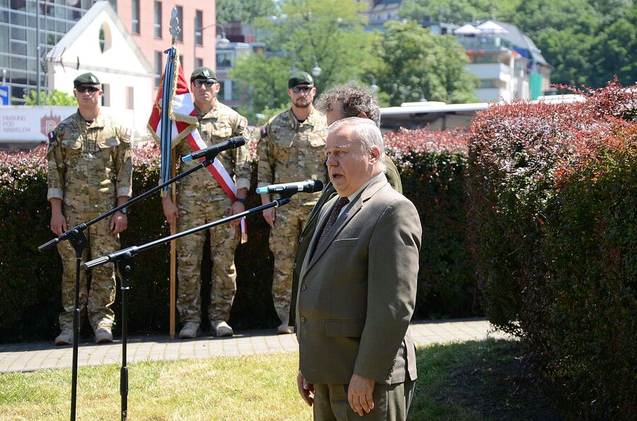 79. rocznica akcji Koppe. Uroczystości w Krakowie. Fot. Janusz Ślęzak (IPN)