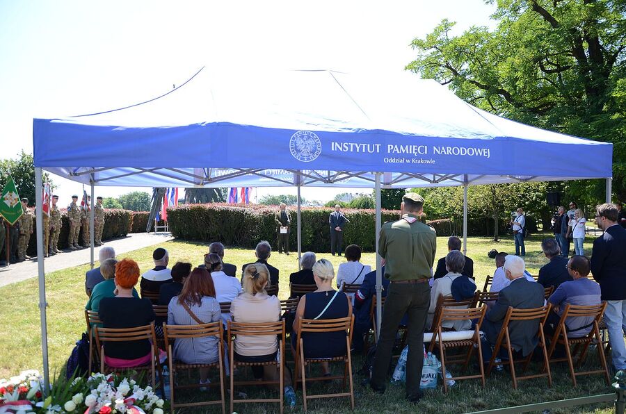 79. rocznica akcji Koppe. Uroczystości w Krakowie. Fot. Janusz Ślęzak (IPN)