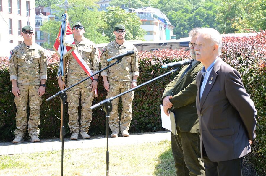 79. rocznica akcji Koppe. Uroczystości w Krakowie. Fot. Janusz Ślęzak (IPN)