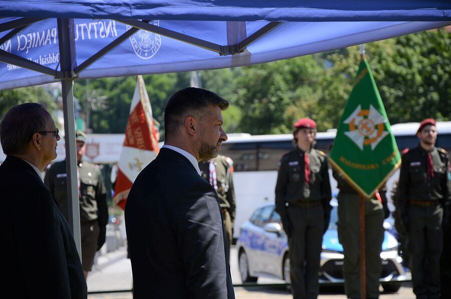 79. rocznica akcji Koppe. Uroczystości w Krakowie. Fot. Janusz Ślęzak (IPN)