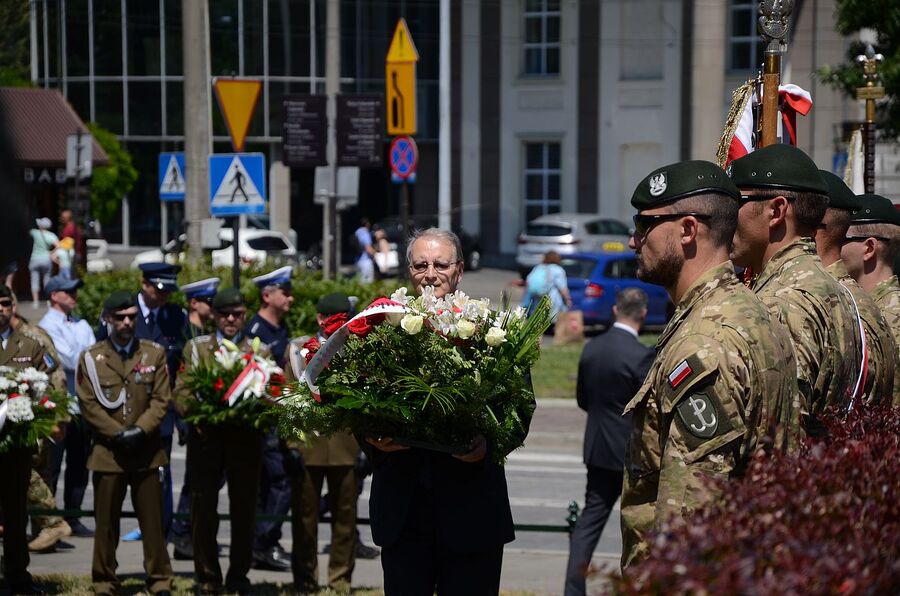 79. rocznica akcji Koppe. Uroczystości w Krakowie. Fot. Janusz Ślęzak (IPN)