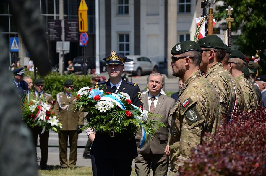 79. rocznica akcji Koppe. Uroczystości w Krakowie. Fot. Janusz Ślęzak (IPN)