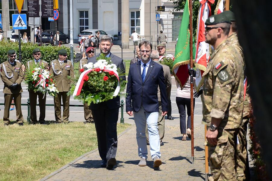 79. rocznica akcji Koppe. Uroczystości w Krakowie. Fot. Janusz Ślęzak (IPN)