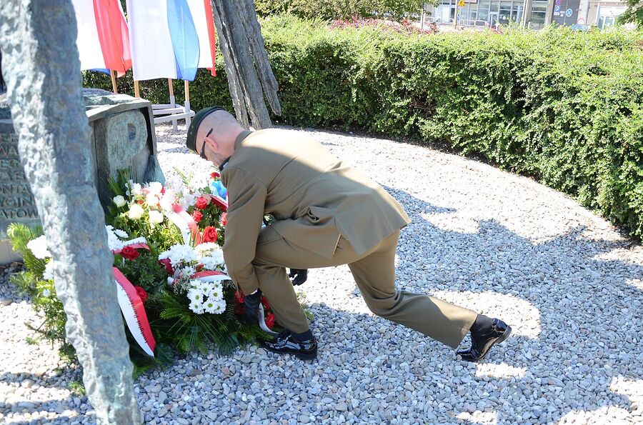 79. rocznica akcji Koppe. Uroczystości w Krakowie. Fot. Janusz Ślęzak (IPN)