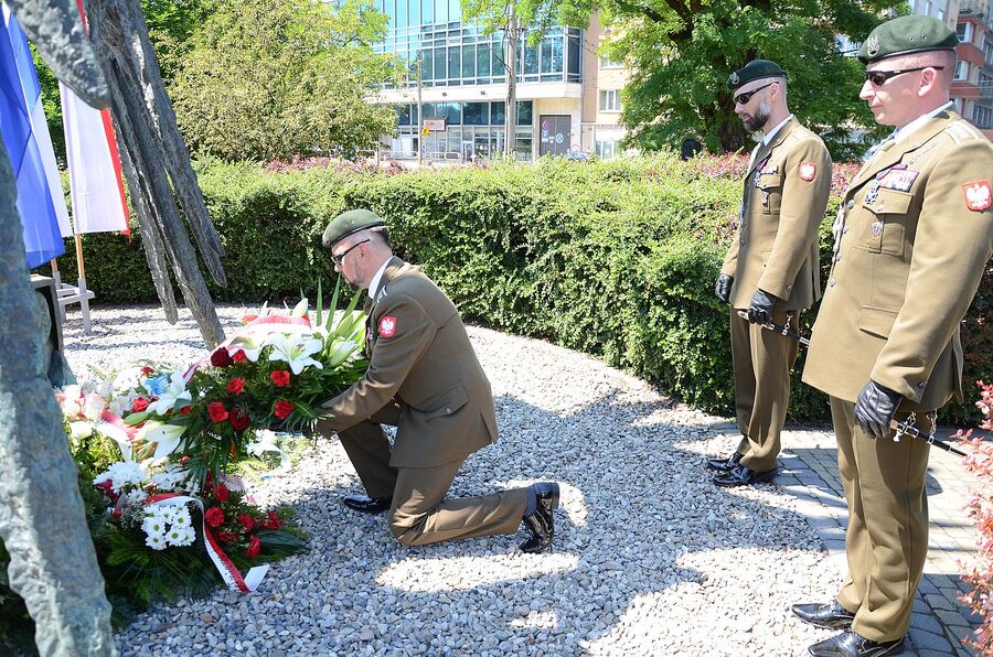 79. rocznica akcji Koppe. Uroczystości w Krakowie. Fot. Janusz Ślęzak (IPN)
