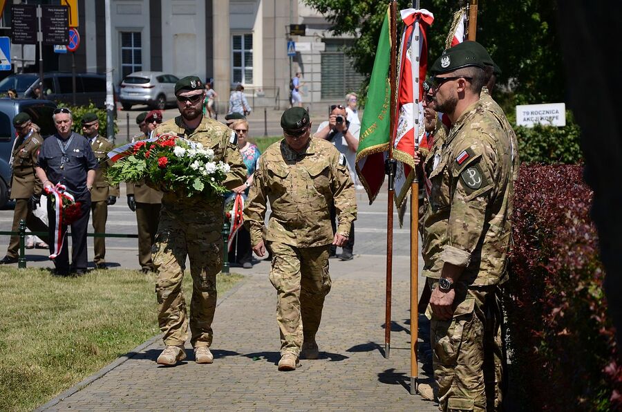 79. rocznica akcji Koppe. Uroczystości w Krakowie. Fot. Janusz Ślęzak (IPN)