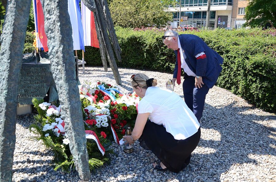 79. rocznica akcji Koppe. Uroczystości w Krakowie. Fot. Janusz Ślęzak (IPN)