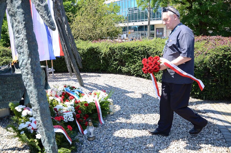 79. rocznica akcji Koppe. Uroczystości w Krakowie. Fot. Janusz Ślęzak (IPN)