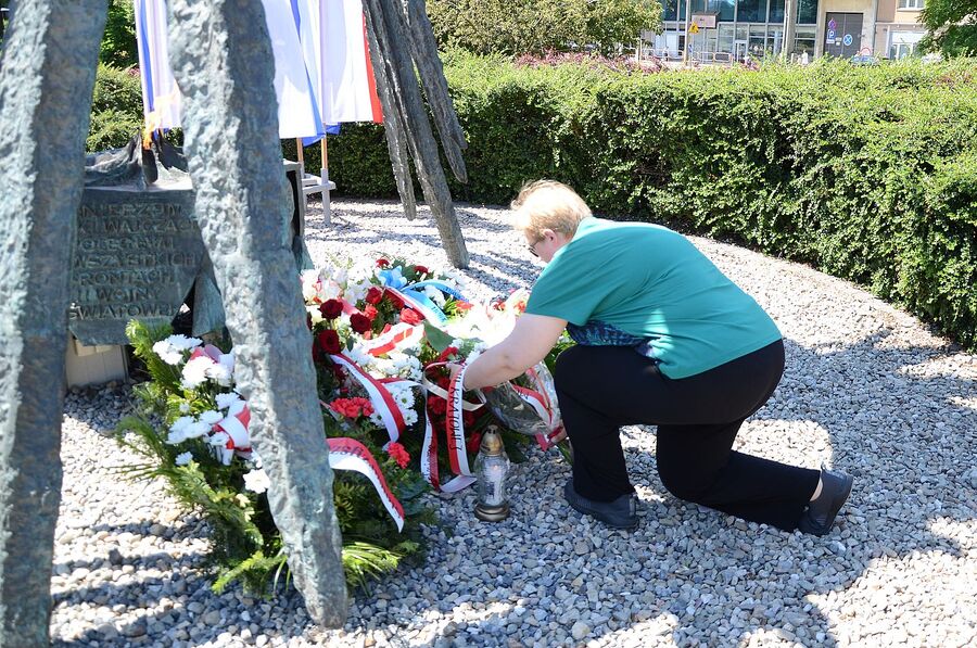 79. rocznica akcji Koppe. Uroczystości w Krakowie. Fot. Janusz Ślęzak (IPN)