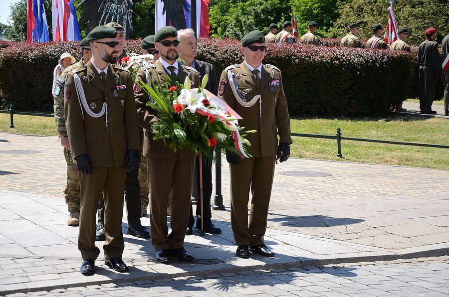 79. rocznica akcji Koppe. Uroczystości w Krakowie. Fot. Janusz Ślęzak (IPN)