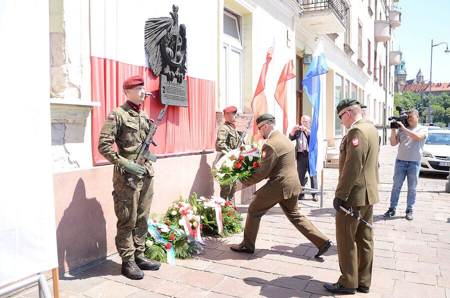 79. rocznica akcji Koppe. Uroczystości w Krakowie. Fot. Janusz Ślęzak (IPN)