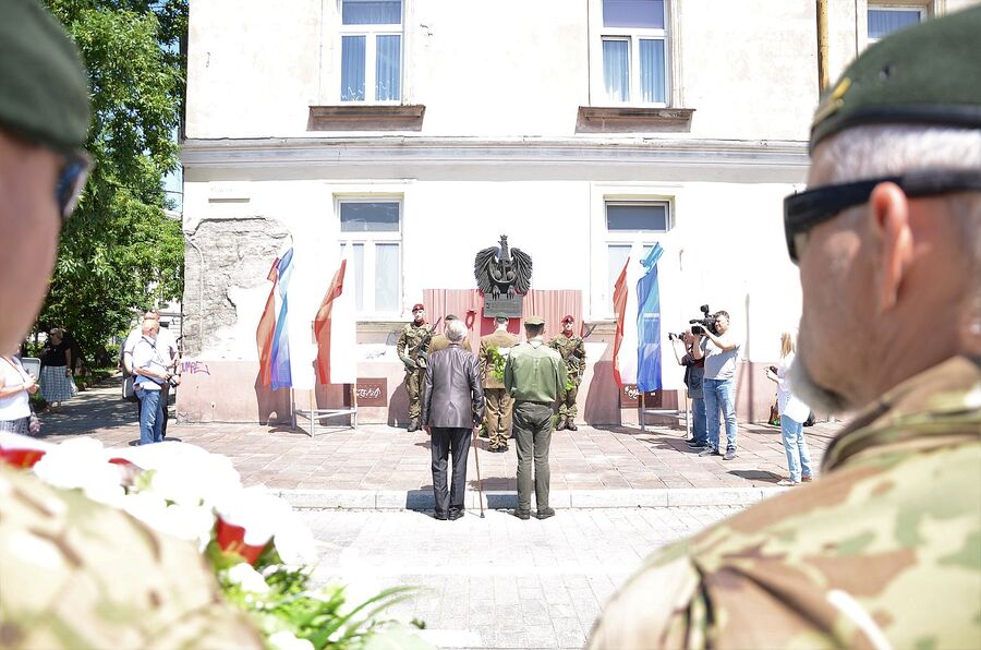 79. rocznica akcji Koppe. Uroczystości w Krakowie. Fot. Janusz Ślęzak (IPN)